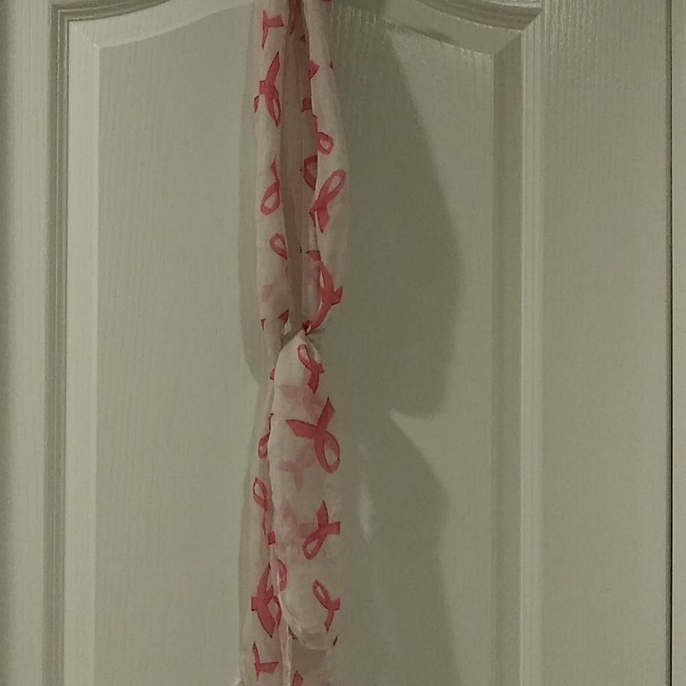 Breast cancer scarf
